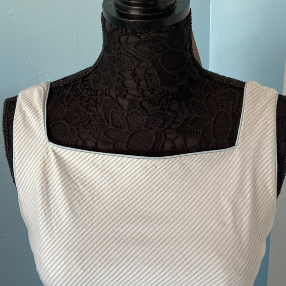 Adorable vintage dress  from Talbots - pencil skirt- blue size 8 - Picture 2 of 7